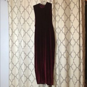 Mulberry full length casual gown
